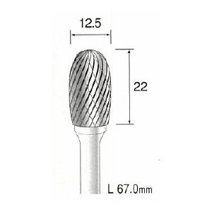 (LINEクーポン有)ミニター MINITOR BC4384 超硬カッター クロスカット φ１２．５ BC-4384