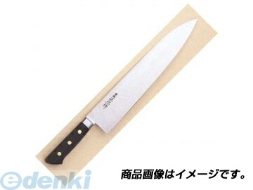 直送 代引不可・他メーカー同梱不可 マサヒロ 正広 13015 正広作 口金付 牛刀330 本職用日本鋼【キャンセル不可】｜文具のブングット