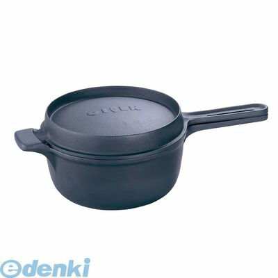 235100 盛栄堂 ダッチオーブン ２０cm Ｆ&minus;３５７ 天火片手 4906994235724｜文具のブングット