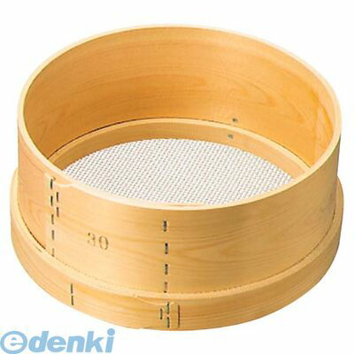 455100 木枠 ステン張 パン粉フルイ ９寸（２７cm）６．５メッシュ 4548170078482