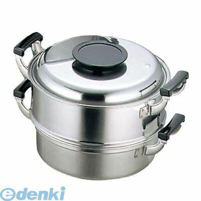 475700 モモ １８－０ プレス 丸蒸器 ２段 ２７cm 4548170091016