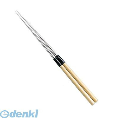 580300 白木柄 盛箸（水牛桂付）１２cm 4548170081918