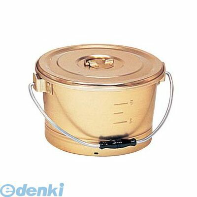 1129700 しゅう酸アルマイト 丸型一重 食缶 ８Ｌ ２１２Ｇ 4906211049219
