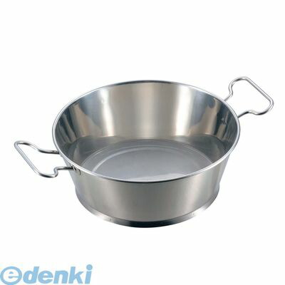 1289700 ＥＢＭ ステンレス 両手ハンドル パンチング油こし ２３cm 4548170090408