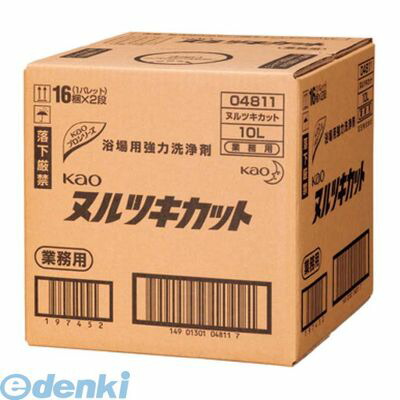 3523450 花王 浴場用強力洗剤 ヌルツキカット １０Ｌ 4901301048110