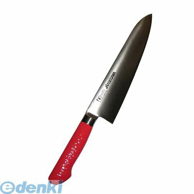 6606360 ハセガワ 抗菌ｶﾗｰ庖丁 牛刀 ＭＧＫ－２７ ２７cm レッド 4994808072078