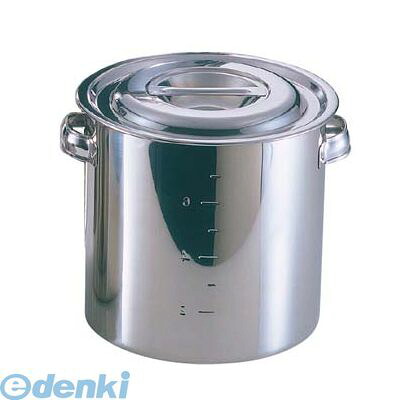 8824900 ＥＢＭ １８&minus;８ キッチンポット／寸胴鍋（目盛付）２６ｃｍ 板手付 4548170071681｜文具のブングット