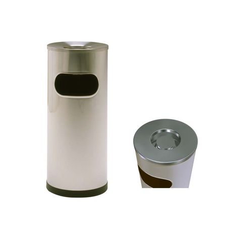 ミヅシマ工業 2210040 クリンスモーキング SS103 ステンレス Φ265×600mm