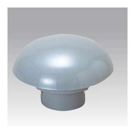 直送 代引不可・他メーカー同梱不可 アウス 4580504019389 D－110V－M 100／75VP／VU 露出型ベントキャップ・塩ビ製【20メッシュ・アミ付】【キャンセル不可】 6,060円