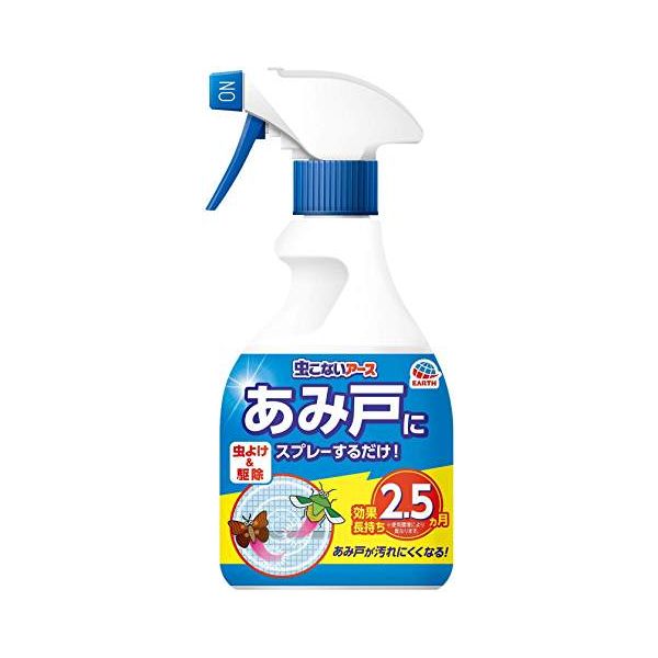 【即納在庫品】「直送」4901080018519 【10個入】 虫こないアース あみ戸にスプレーするだけ 360mL【キャンセル不可】