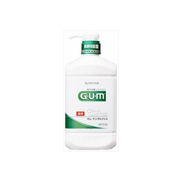 4901616009660 【12個入】ガムデンタルリンスレギュラー960ML【キャンセル不可】|文具のブングット