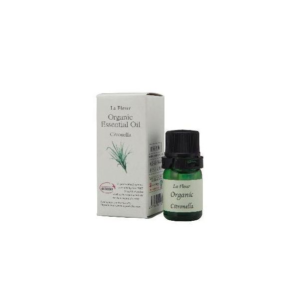 (LINEクーポン有)4977369141063 【9個入】 La fleur Organic ラ・フルール オーガニック シトロネラ ミニ 3ml【キャンセル不可】
