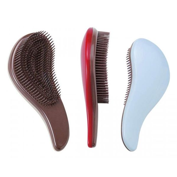 4518972018023 【15個入】 ツヤサラヘアブラシ 3色組【キャンセル不可】｜文具のブングット
