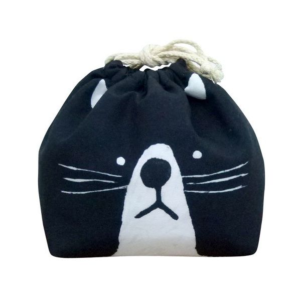 4511546083625 【10個入】 おかおきんちゃく ネコ KT&minus;KAO&minus;NEKO【キャンセル不可】｜文具のブングット