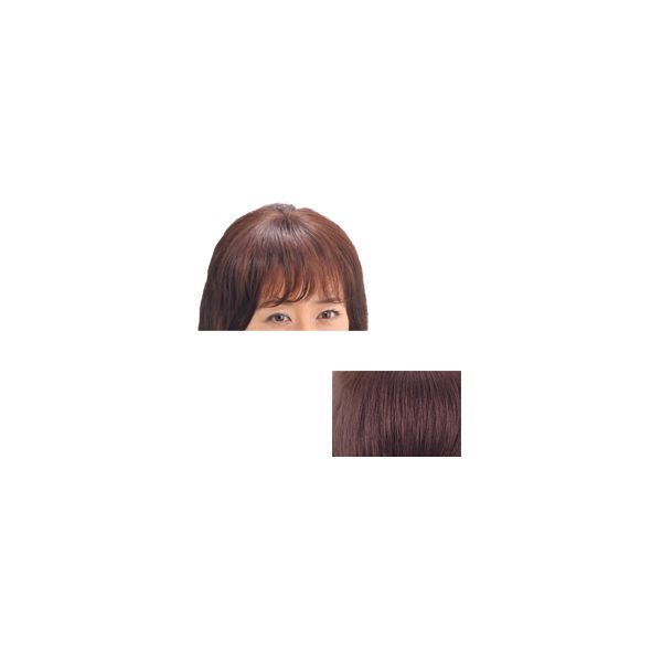 (LINEクーポン有)4560205150413 モアヘアピース MH－10栗色 27555【キャンセル不可】 部分ウィッグコレクション 白髪を隠したい方にも