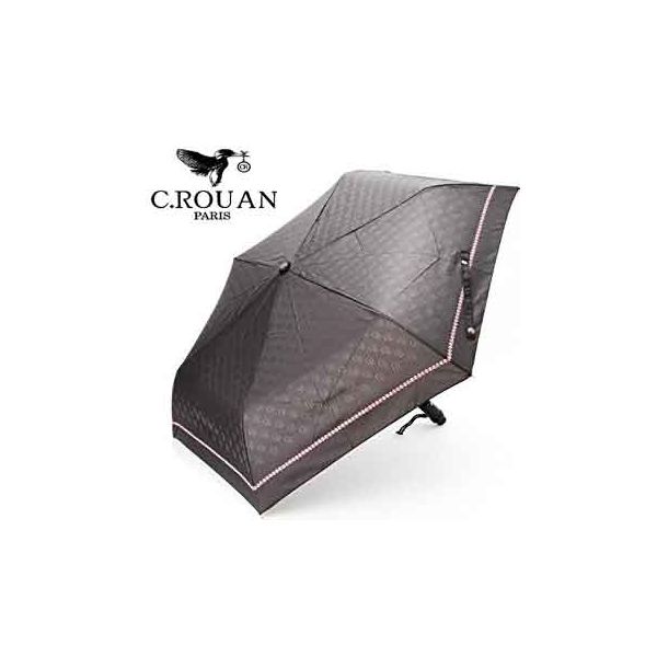 4938244862916 【12個入】 C.ROUAN セルーアン 自動開閉オールウェザー54スリム プリントブラック 33062【キャンセル不可】|文具のブングット