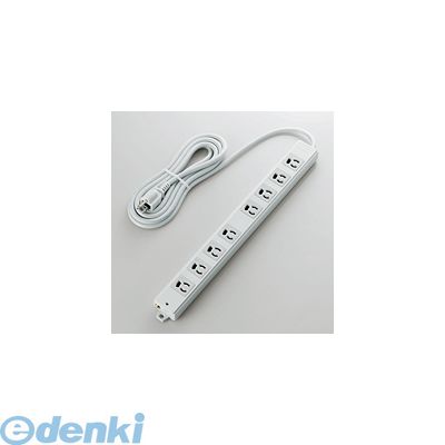 【即納在庫品】「直送」ELECOM エレコム T-WRMK3830LG/RS ＲｏＨＳ対応 工事用 ８個口 ３ピン 抜け止めタップ 雷サージ防止 TWRMK3830LG/RS