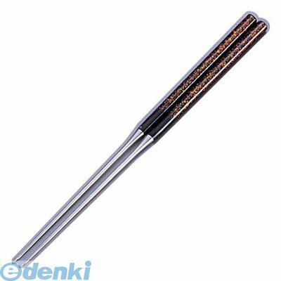 BML1102 歌舞伎調 盛箸 黒金茶 １６５ｍｍ 4982913888714 インテックカネキ 歌舞伎調盛箸 Kaneki INTEC 盛箸黒金茶 TKG｜文具のブングット