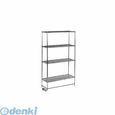 HWI06314 ＴＫＧワイヤーシェルフセット Ｓ１８６０Ｃ&times;Ｐ５４Ｃ&times;４段 4905001813542 TKGコーポレーション｜文具のブングット