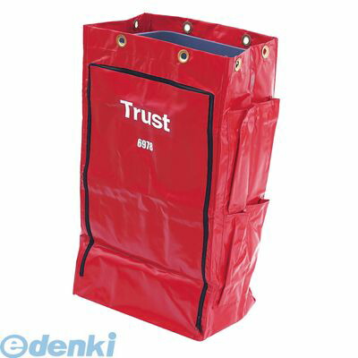 KTLJ104 トラスト クリーニングカート用 ポリライナー6978 レッド 6947048870704 Trust トラストクリーニングカート用|文具のブングット