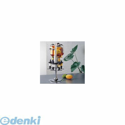 (LINEクーポン有)PMZ013 ビューモント ウィスキーメジャースタンド ロータリー式 ４本立 １ｏｚ黒 4905001308437 ビューモントウィスキーメジャースタンド TKG