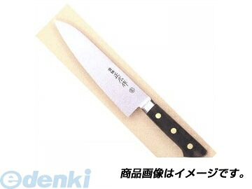 直送 代引不可・他メーカー同梱不可 マサヒロ 正広 13110 正広作 口金付 牛刀180【左】【キャンセル不可】