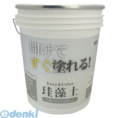 (LINEクーポン有)ワンウィル 3793060013 Easy&Color珪藻土 18kg ホワイト