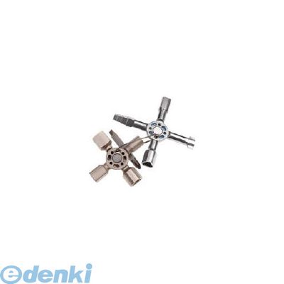 【即納在庫品】「直送」クニペックス KNIPEX 001101 コントロールキャビネットキー KNIPEX社