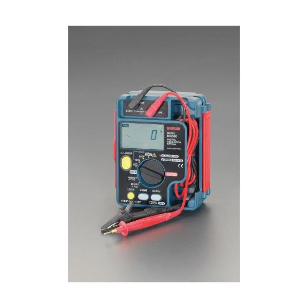 【即納在庫品】「直送」【個人宅配送不可】 エスコ EA709D-13 直送 代引不可・他メーカー同梱不可 デジタル絶縁抵抗計 EA709D13【キャンセル不可】｜文具のブングット