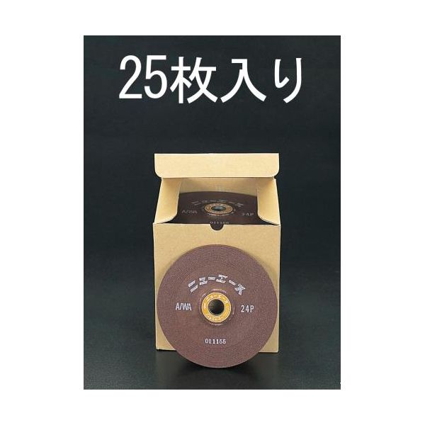 (LINEクーポン有)【即納在庫品】「直送」【個人宅配送不可】 エスコ EA809YA-24 直送 代引不可・他メーカー同梱不可 180x6mm/WA24Pオフセット型砥石25枚 メーカー EA809YA24【キャンセル不可】