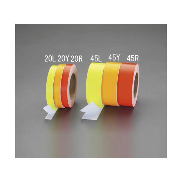 【即納在庫品】「直送」【個人宅配送不可】 エスコ EA983GF-45Y 直送 代引不可・他メーカー同梱不可 ４５ｍｍｘ３０ｍ 蛍光粘着テープ【イエロー】 EA983GF45Y【キャンセル不可】