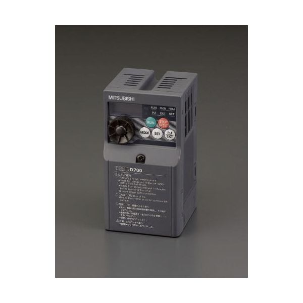 【即納在庫品】「直送」【個人宅配送不可】 エスコ EA940MX-415 直送 代引不可・他メーカー同梱不可 ４００Ｖ／１．５ｋｗ インバーター【３相モーター制御用】 EA940MX415【キャンセル不可】