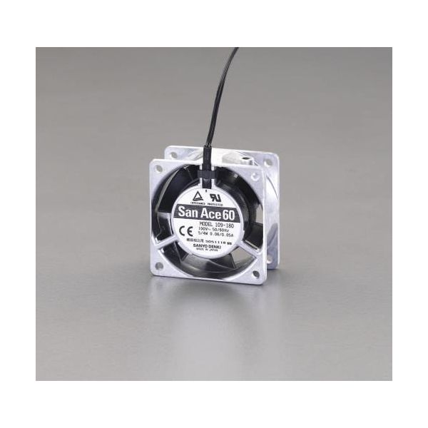 【個人宅配送不可】【即納在庫品】「直送」エスコ EA940DY-1 ６０ｘ ６０ｍｍ／２５ｍｍ厚 【ＡＣ１００Ｖ】ファン EA940DY1【キャンセル不可】
