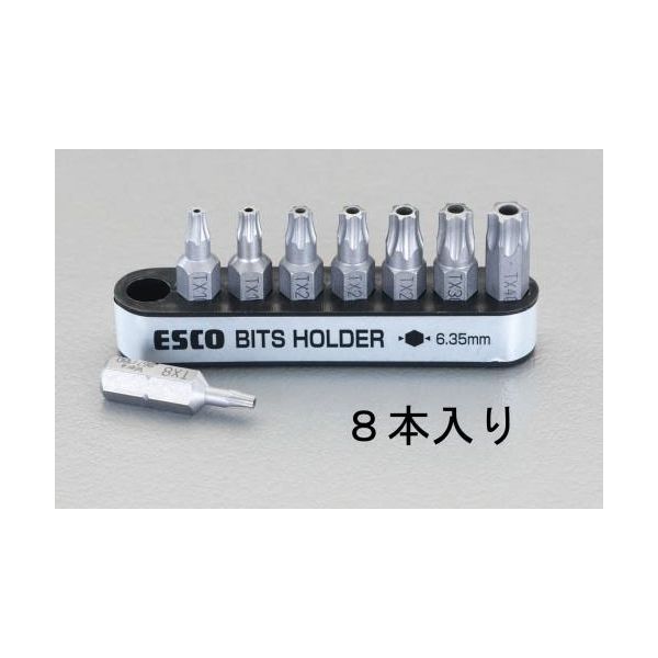 (LINEクーポン有)【個人宅配送不可】【即納在庫品】「直送」エスコ EA611AJ-13 ８本組 【Ｂｏｒｅ－Ｔｏｒｘ】ビット EA611AJ13【キャンセル不可】