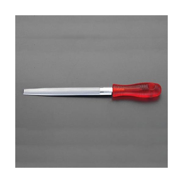 (LINEクーポン有)【個人宅配送不可】【即納在庫品】「直送」エスコ EA521PT-200E 200mm 鉄工やすり【コーティング柄付 半丸/中目】 EA521PT200E【キャンセル不可】