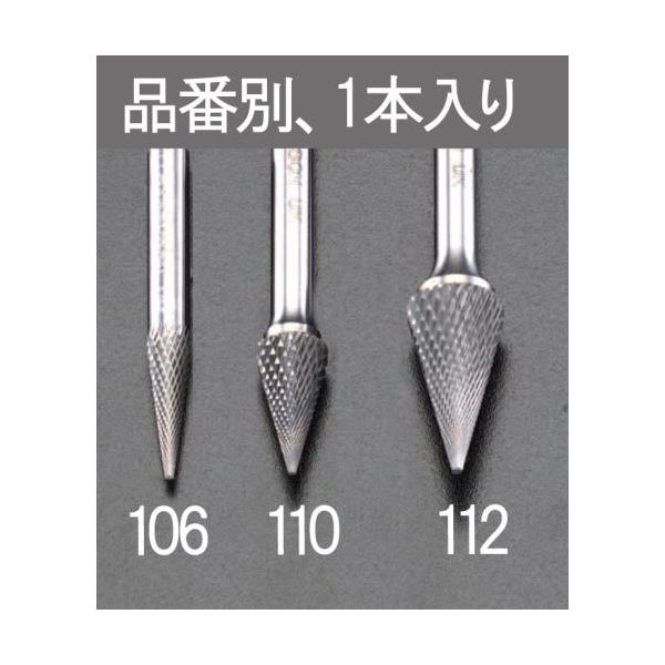 (LINEクーポン有)【個人宅配送不可】【即納在庫品】「直送」エスコ EA819JD-112 12x22mm6mm軸超硬カッターステンレス用 EA819JD112【キャンセル不可】