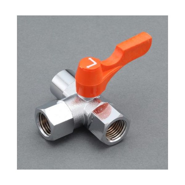 【個人宅配送不可】【即納在庫品】「直送」エスコ EA425BT-3 Rc3/8xRc3/8xRc3/8 三方ミニボールバルブ EA425BT3【キャンセル不可】