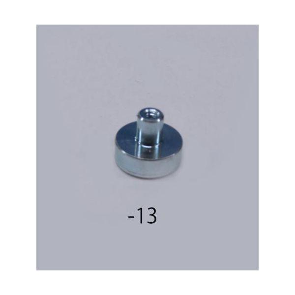【個人宅配送不可】【即納在庫品】「直送」エスコ EA781EH-13 φ１６ｘ４．５ｍｍ　強力マグネット ねじ穴付／２０個 EA781EH13【キャンセル不可】