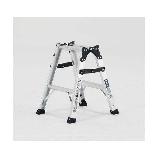 (LINEクーポン有)【即納在庫品】「直送」【個人宅配送不可】 エスコ EA903AB-11A 直送 代引不可・他メーカー同梱不可 ０．５２ｍ　はしご兼用脚立 アルミ製 EA903AB11A【キャンセル不可】