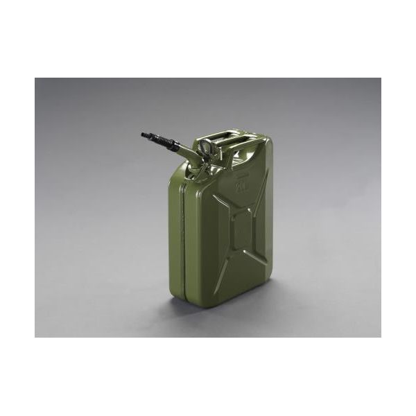 (LINEクーポン有)【即納在庫品】「直送」【個人宅配送不可】 エスコ EA991HB-30A 直送 代引不可・他メーカー同梱不可 ２０Ｌ　燃料携行缶 縦型・フレキノズル付／ＯＤ色 EA991HB30A【キャンセル不可】