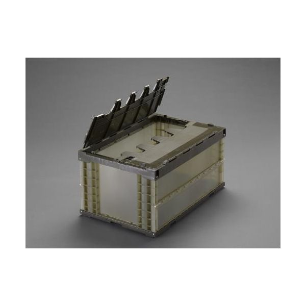 【即納在庫品】「直送」【個人宅配送不可】 エスコ EA506AA-100D 直送 代引不可・他メーカー同梱不可 EA506AA－100D 649x439x340mm／73．9L 折畳コンテ EA506AA100D【キャンセル不可】