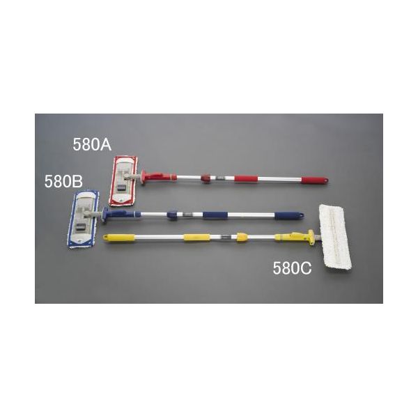 【即納在庫品】「直送」【個人宅配送不可】 エスコ EA928AB-580B 直送 代引不可・他メーカー同梱不可 EA928AB－580B 1110－1800mm 伸縮ダスターモップ【 EA928AB580B【キャンセル不可】 6,126円