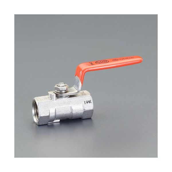 (LINEクーポン有)【個人宅配送不可】【即納在庫品】「直送」エスコ EA470BP-12 Rc1・1／4” ボールバルブ ステンレス製 EA470BP12