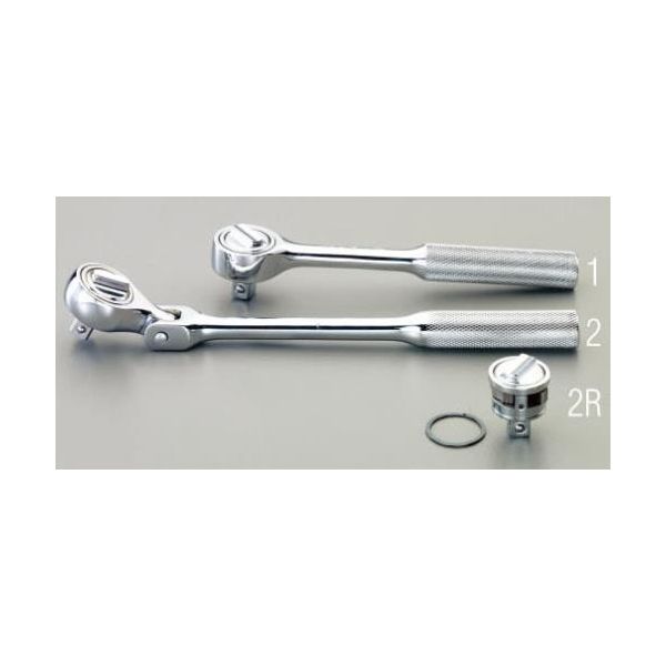 【即納在庫品】「直送」【個人宅配送不可】 エスコ EA618WE-1 直送 代引不可・他メーカー同梱不可 3/8 sqx178mm ラチェットハンドル EA618WE1【キャンセル不可】|文具のブングット