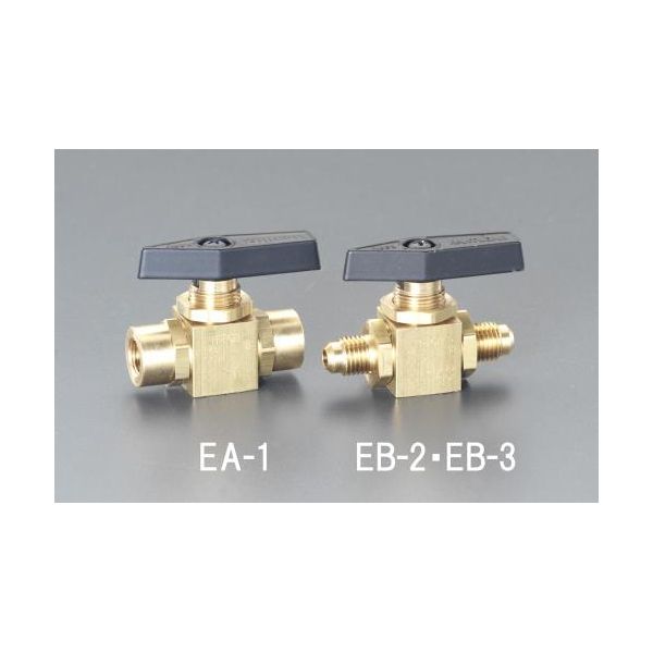 【即納在庫品】「直送」【個人宅配送不可】 エスコ EA496EB-3 直送 代引不可・他メーカー同梱不可 3/8Fx3/8Fパネルマウントボールバルブ EA496EB3【キャンセル不可】｜文具のブングット