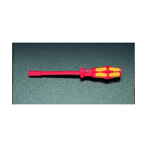 【個人宅配送不可】【即納在庫品】「直送」エスコ EA565BC-6 6.0x125mm絶縁ナットドライバ- EA565BC6【キャンセル不可】