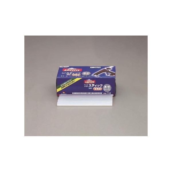 (LINEクーポン有)【個人宅配送不可】【即納在庫品】「直送」エスコ EA305HE-1 1kg透明ホットメルトスティック EA305HE1【キャンセル不可】