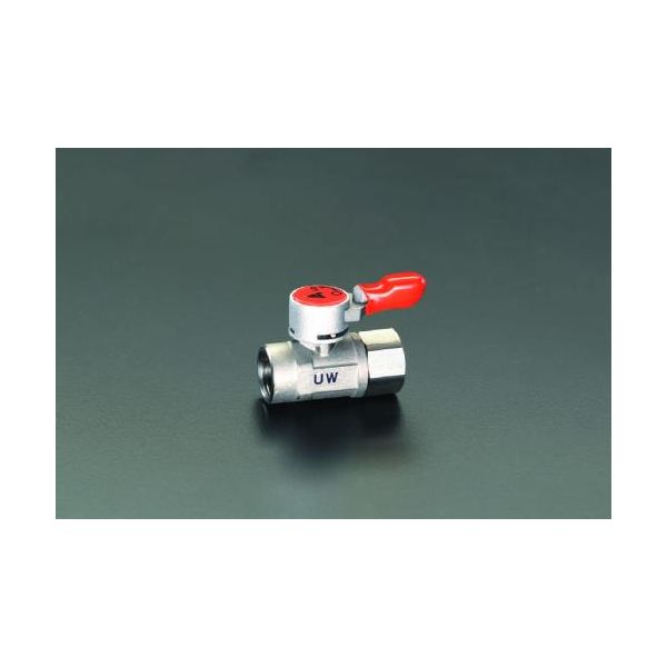 【個人宅配送不可】【即納在庫品】「直送」エスコ EA425CA-2 1/4ステンレス製ミニボールバルブ EA425CA2【キャンセル不可】
