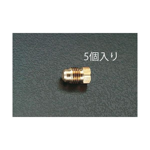 【即納在庫品】「直送」【個人宅配送不可】 エスコ EA443PA-6B 直送 代引不可・他メーカー同梱不可 3/4フレアープラグ5個 EA443PA6B【キャンセル不可】 9,971円