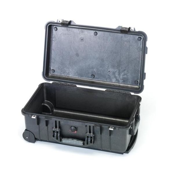 【即納在庫品】「直送」【個人宅配送不可】 エスコ EA657-151NF 直送 代引不可・他メーカー同梱不可 500ｘ280ｘ193mm /内寸防水ケース ウレタン無 黒 EA657151NF【キャンセル不可】｜文具のブングット